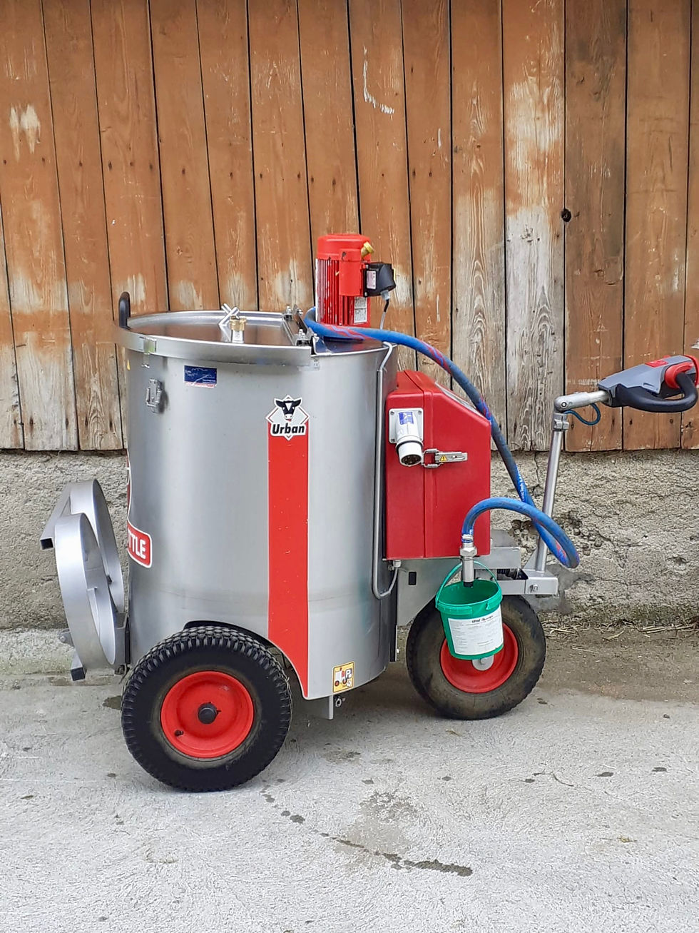 Milchdeckel Melkmaschine