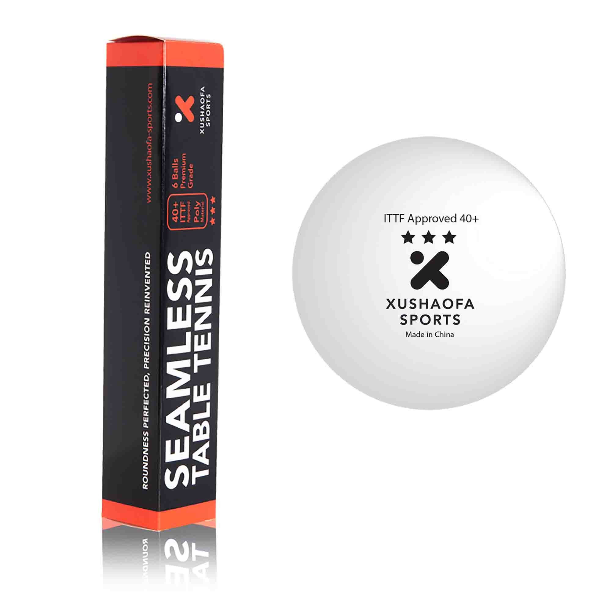 Xushaofa Seamless 40+ ball (Pack of 6 balls)