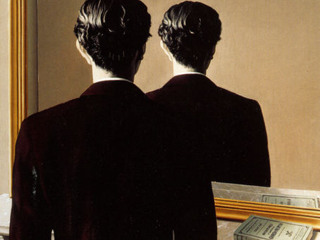 "A Reprodução Proibida" (La reproduction interdite), 1937, de René Magritte.