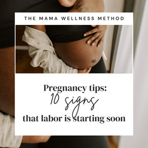 Pregnancy Tips: 10 signs that labor is starting soon