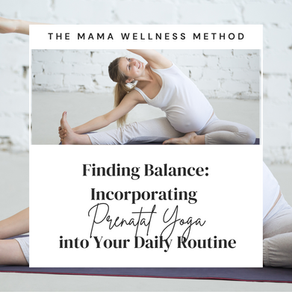 Finding Balance: Incorporating Prenatal Yoga into Your Daily Routine