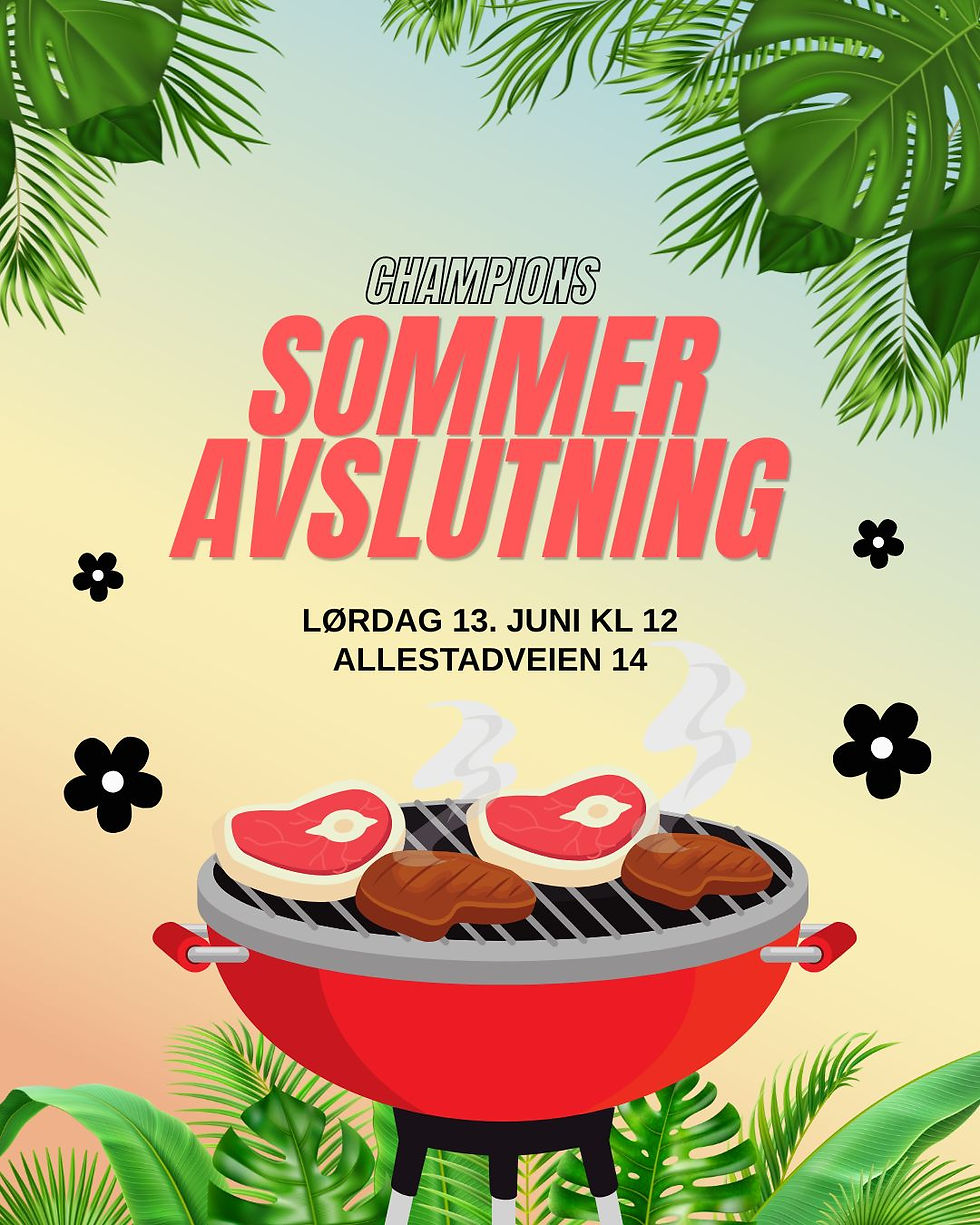 Sommeravslutning i Champions