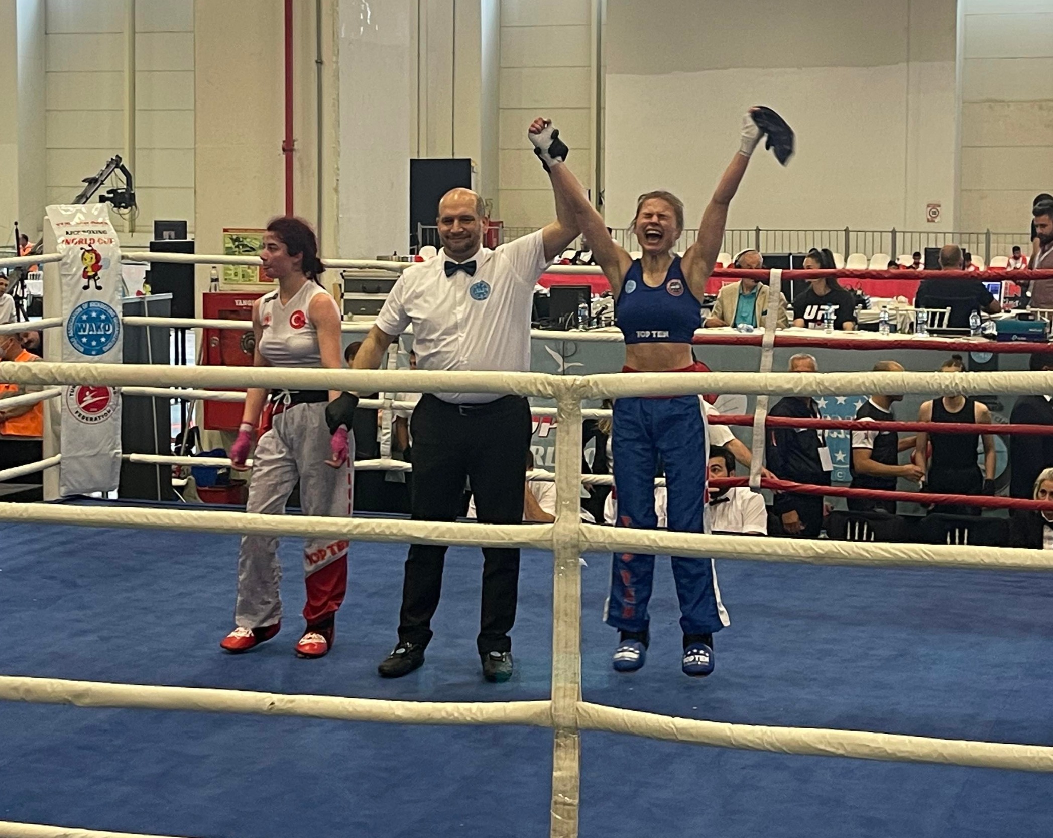 Charlotte Berg Andersen kickboxing