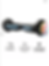 Thumbnail: Voyager Lava Glide Hoverboard 