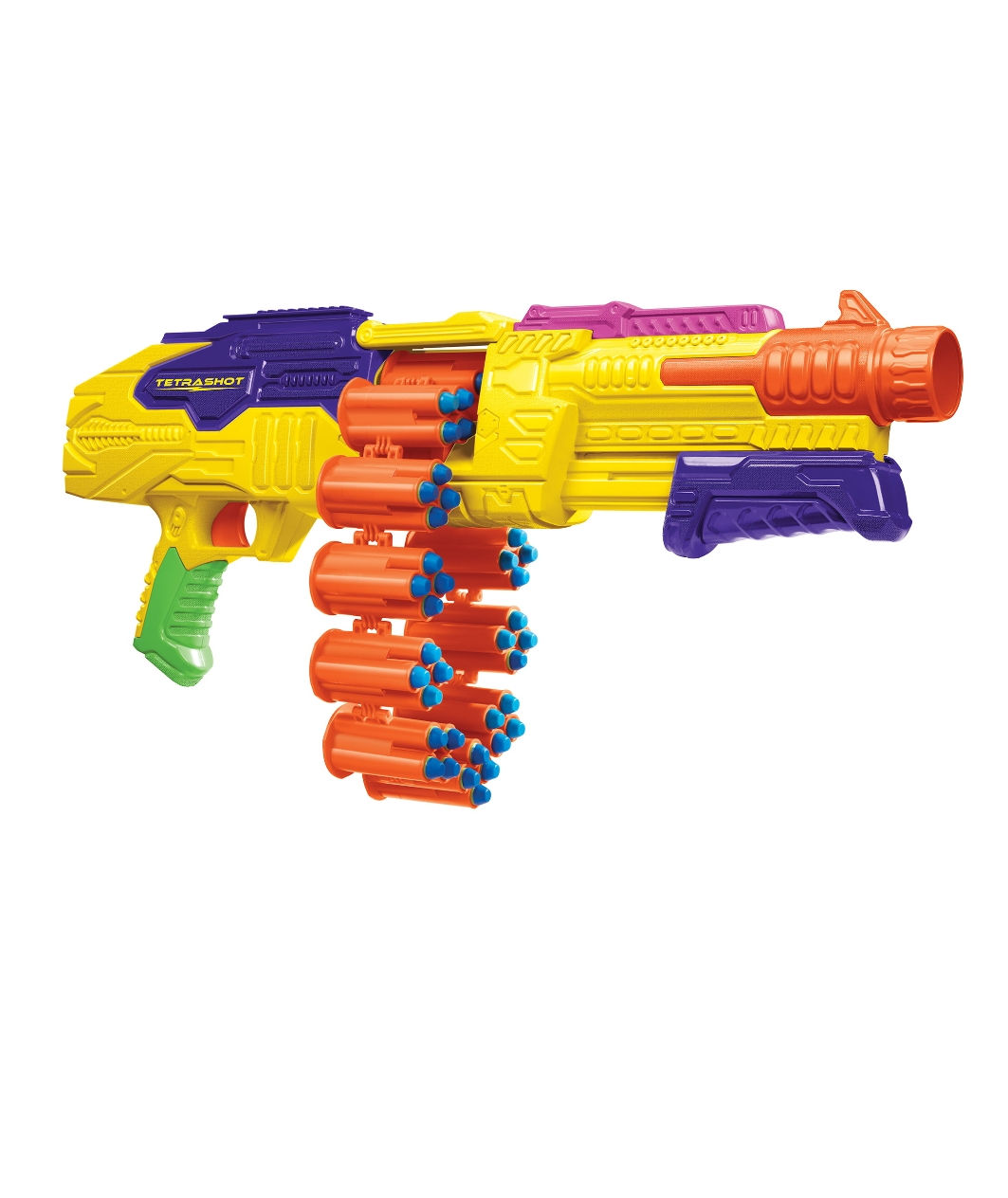 Adventure Force Tetrashot Dart Belt Blaster, 100 Piece Set