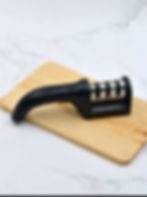 Thumbnail: 1pc Multifunction Knife Sharpener,Portable Knife Sharpener, Three Stage Knife Sh