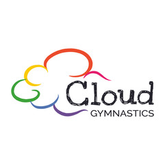 Colourful cloud| Cloud Gymnastics logo