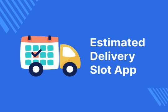 Estimated Delivery Slot banner