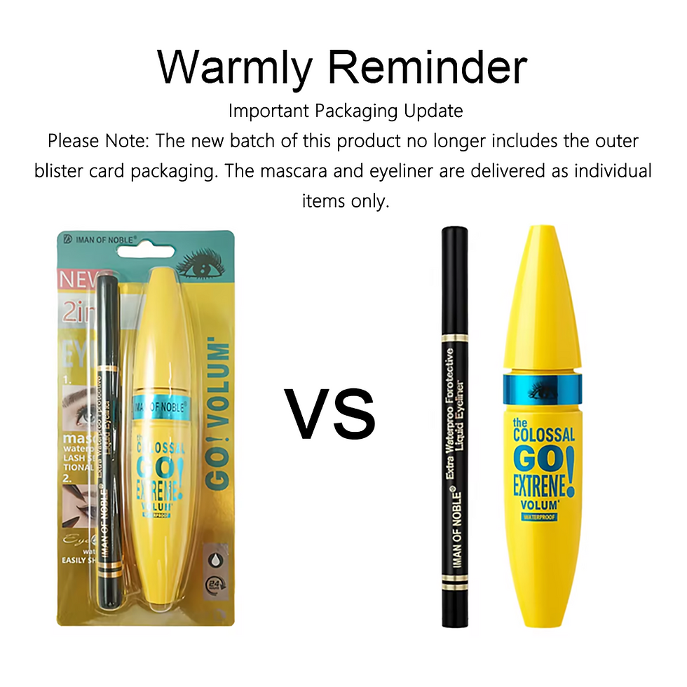 Thumbnail: Mascara with Eyeliner Combo Black Slim Drawing Line Smooth Definition Long Lasti