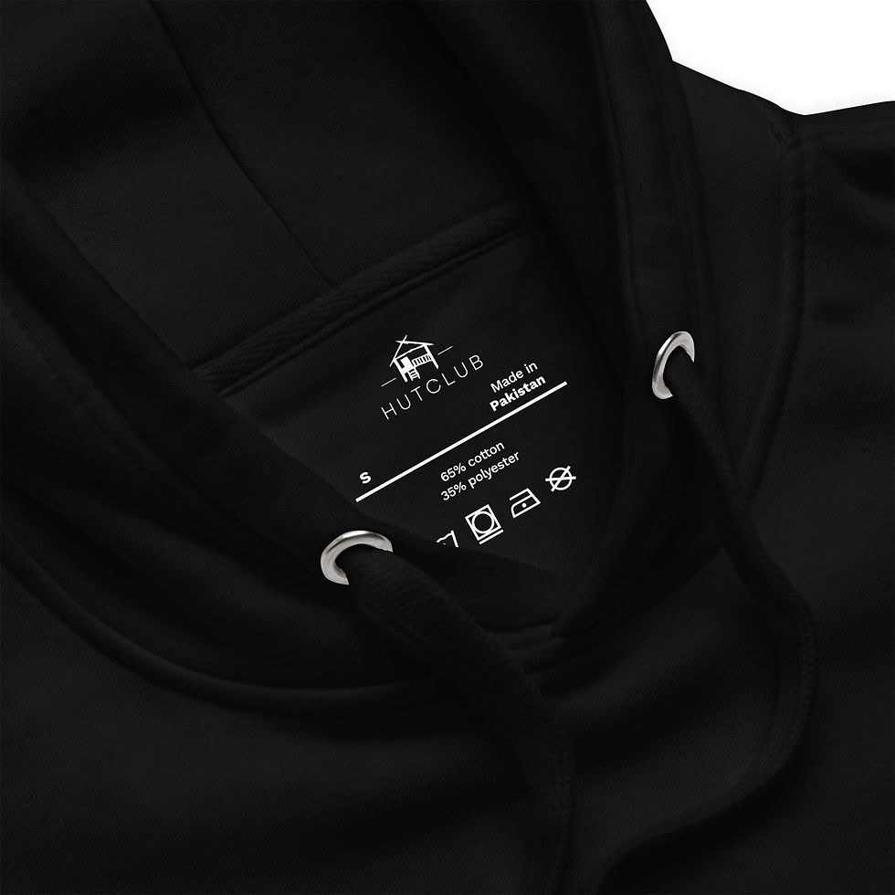 Thumbnail: Hutclub Hoodie Black 