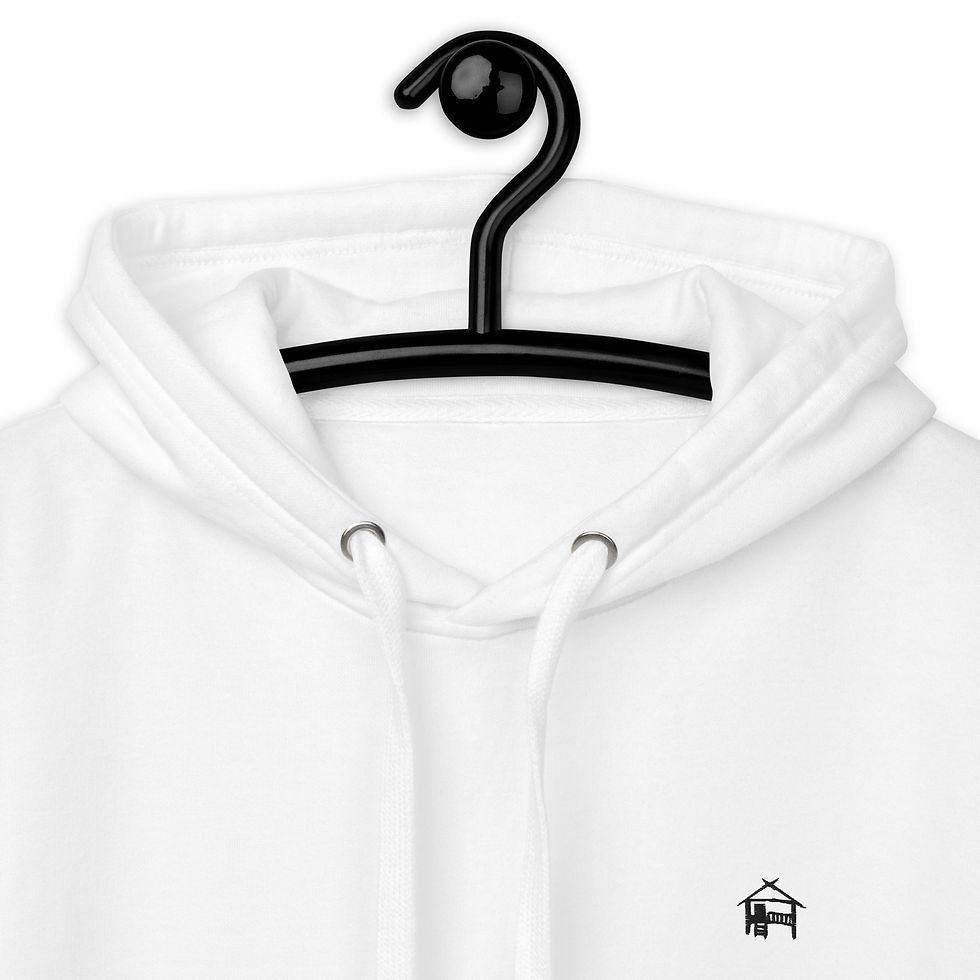 Thumbnail: Hutclub White Hoodie 