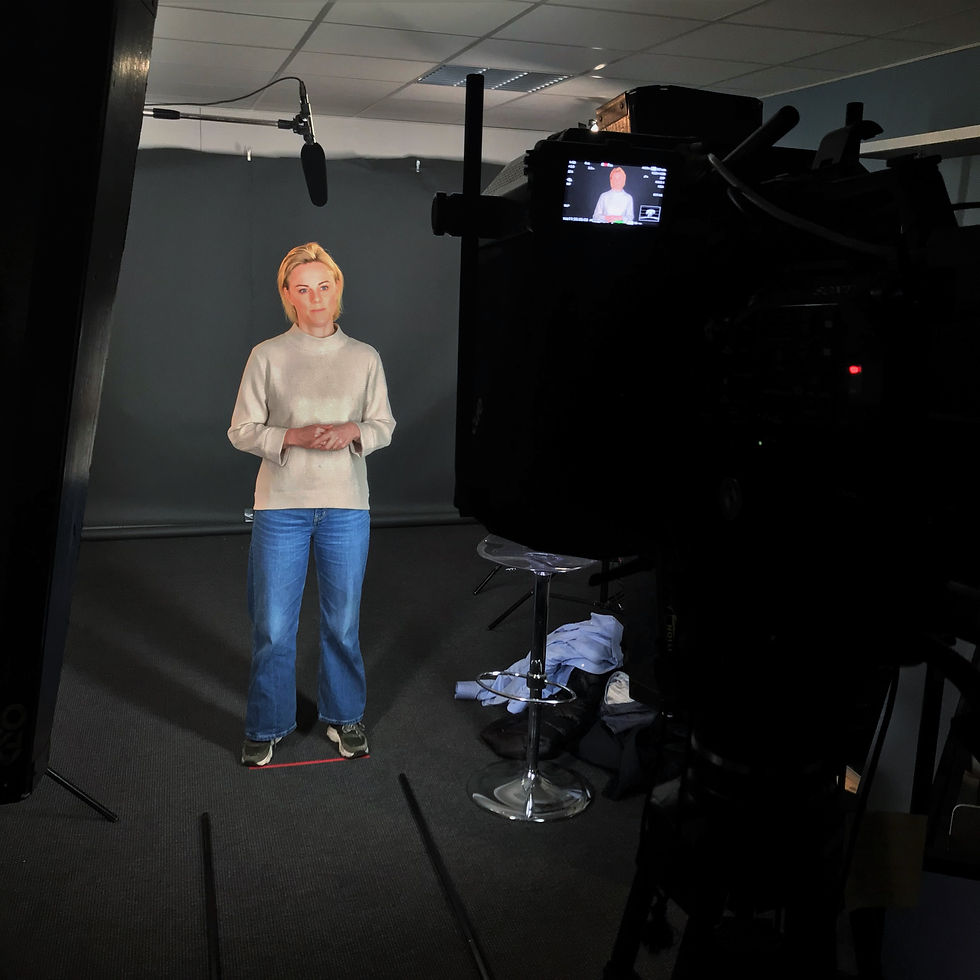 Studio 3 stand-up interview