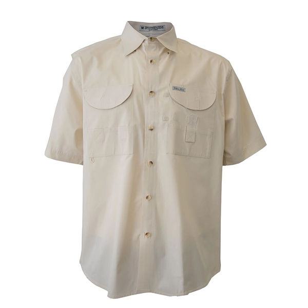 Thumbnail: 100% Polyester Short Sleeve Fishing Shirt - FSSSP