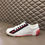 Thumbnail: Gucci Leather Web Stripe Script Sneaker