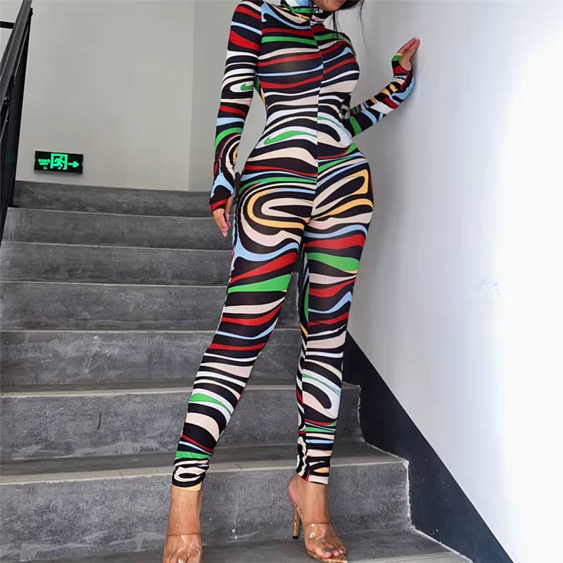 Thumbnail: Pucci 1 Piece Hooded Body Suit