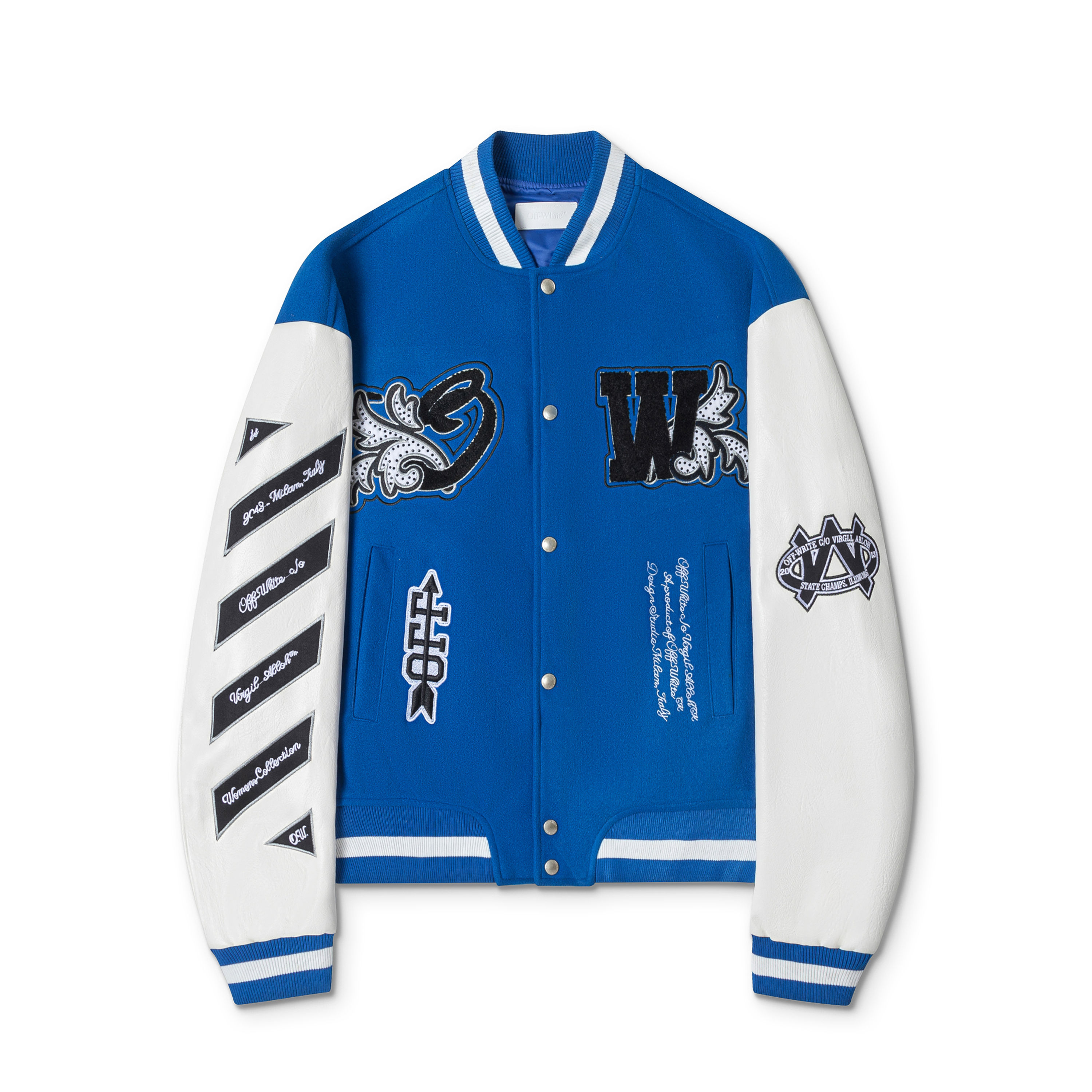 Off White Varsity Jacket