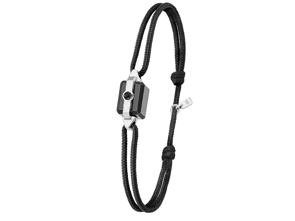 Limite Or Blanc Diamant Noir