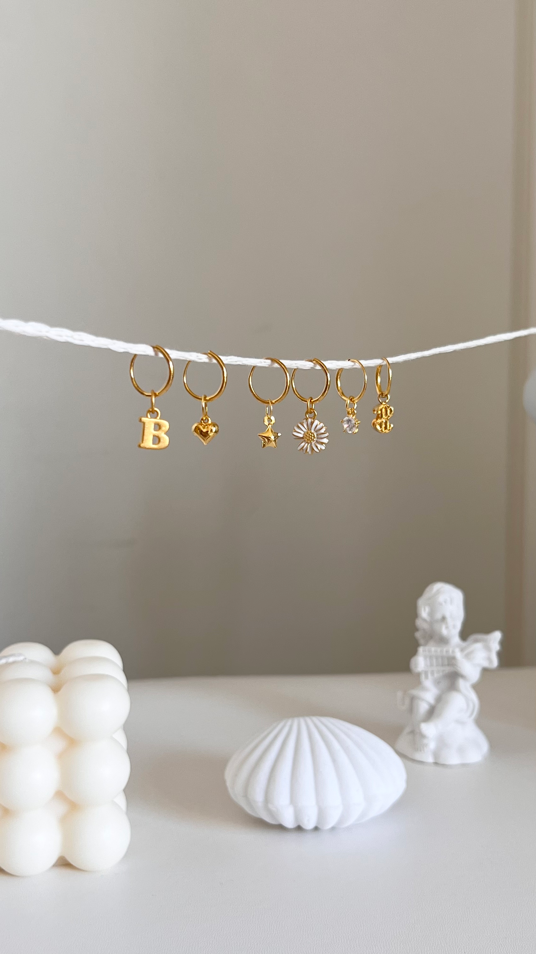 純金小愛心墜飾