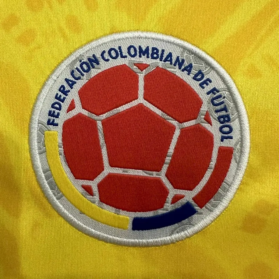 Miniatura: Camisa da Colômbia 2026/27 I Modelo Torcedor Amarela