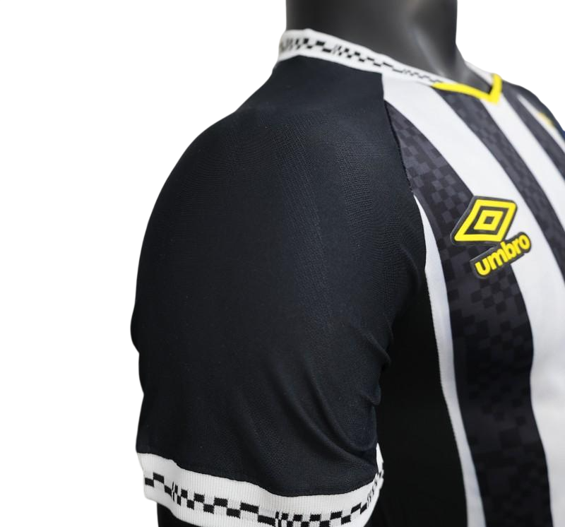 Miniatura: Camisa do Santos 2025/26 II Modelo Jogador Preta e Branca