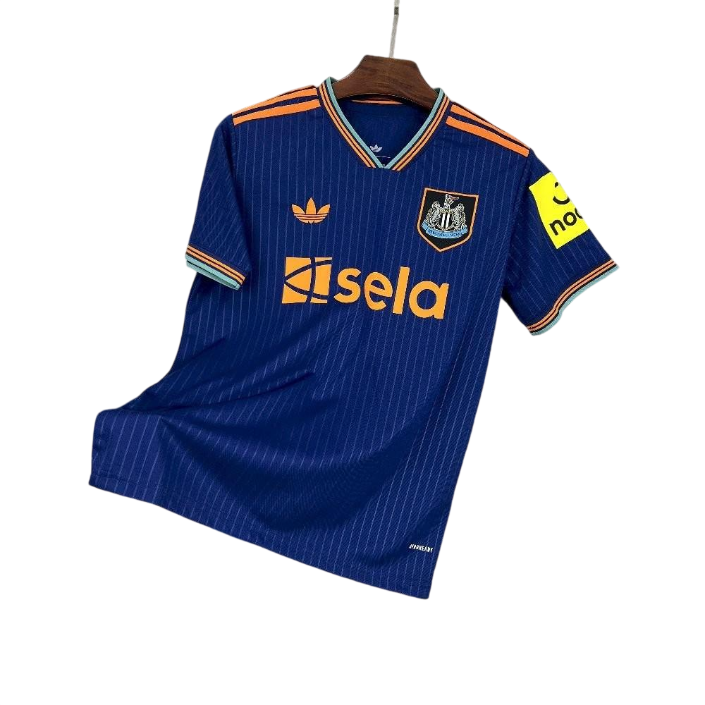 Camisa do Newcastle United 2025/26 III Modelo Torcedor c/Patrocínio Azul