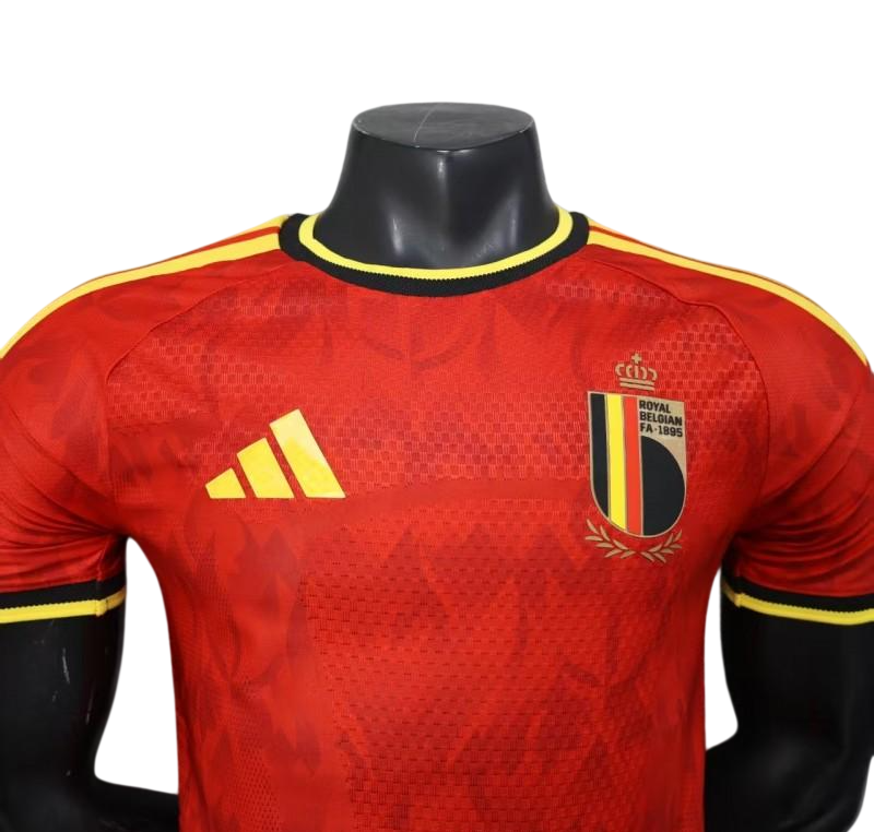 Miniatura: Camisa da Bélgica 2026/27 I Modelo Jogador Vermelha