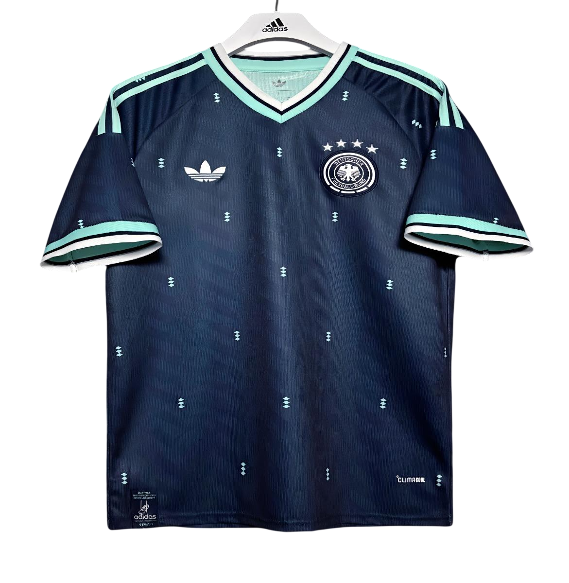 Camisa da Alemanha 2026/27 II Modelo Torcedor Azul