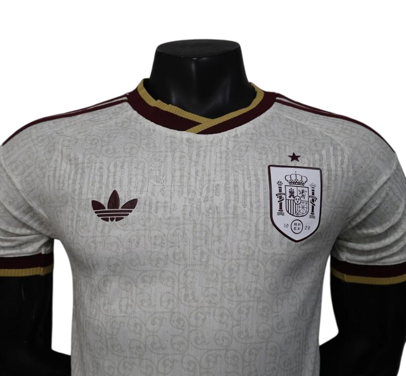 Miniatura: Camisa da Espanha 2026/27 II Modelo Jogador Branca