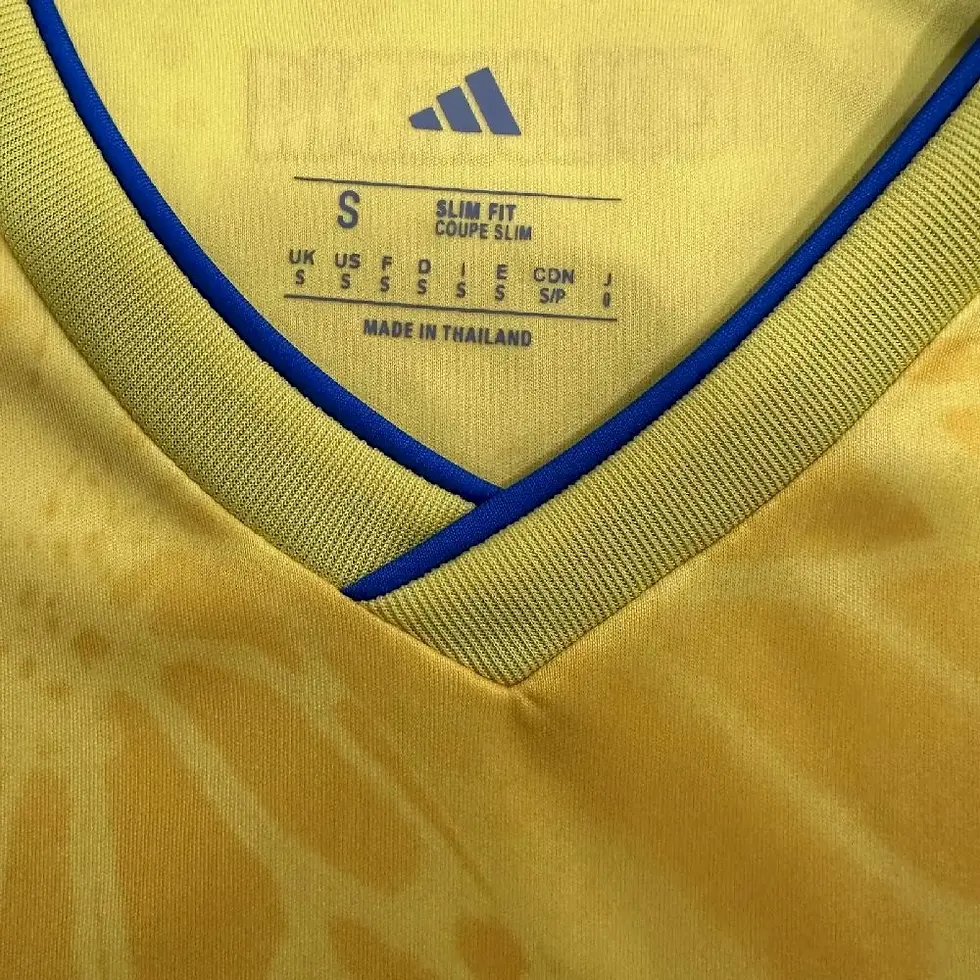 Miniatura: Camisa da Colômbia 2026/27 I Modelo Torcedor Amarela