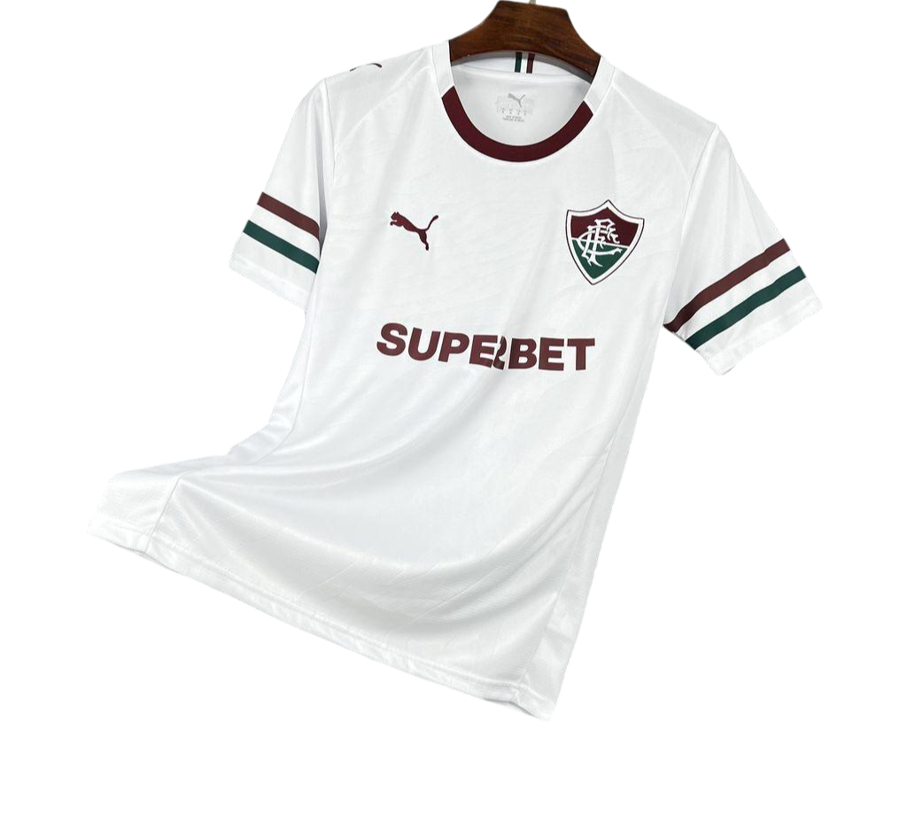 Camisa do Fluminense 2026/27 II Modelo Torcedor c/Patrocínio Branca