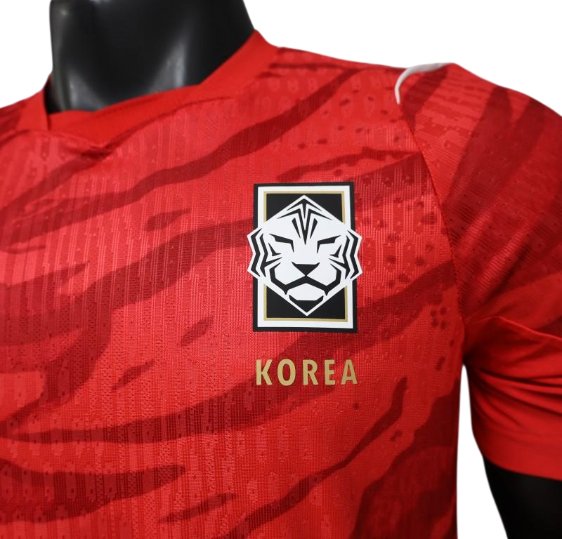 Miniatura: Camisa da Coréia do Sul 2026/27 I Modelo Jogador Vermelha