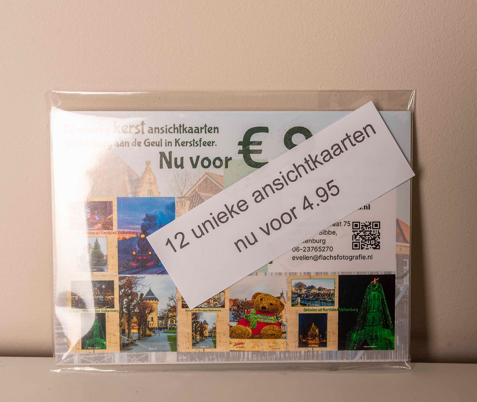Thumbnail: 12 Valkenburgse kerst ansichtkaarten