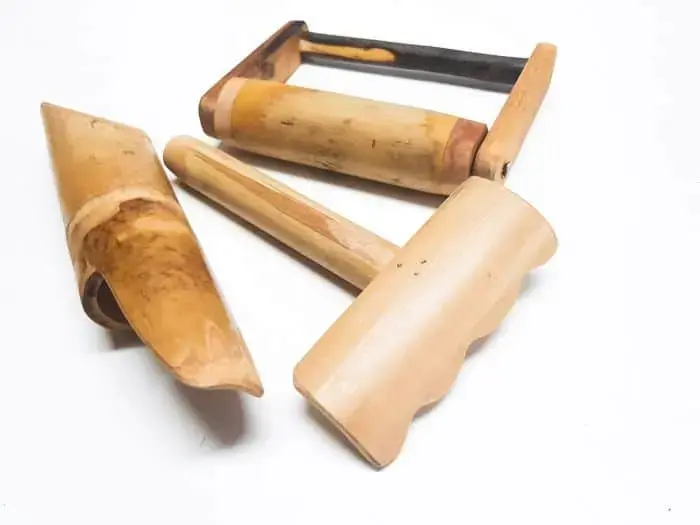 Bamboo Sand Play Set (Set of 3) by QToys