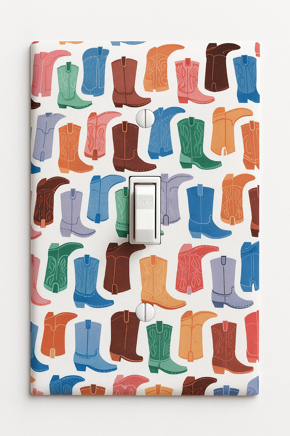Cowgorl/Boy Boots Outlet/Switch Covers