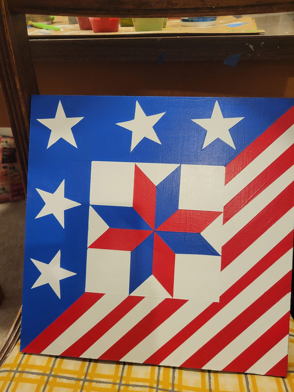 Thumbnail: Custom Designed Barn Quilt- Made To Order