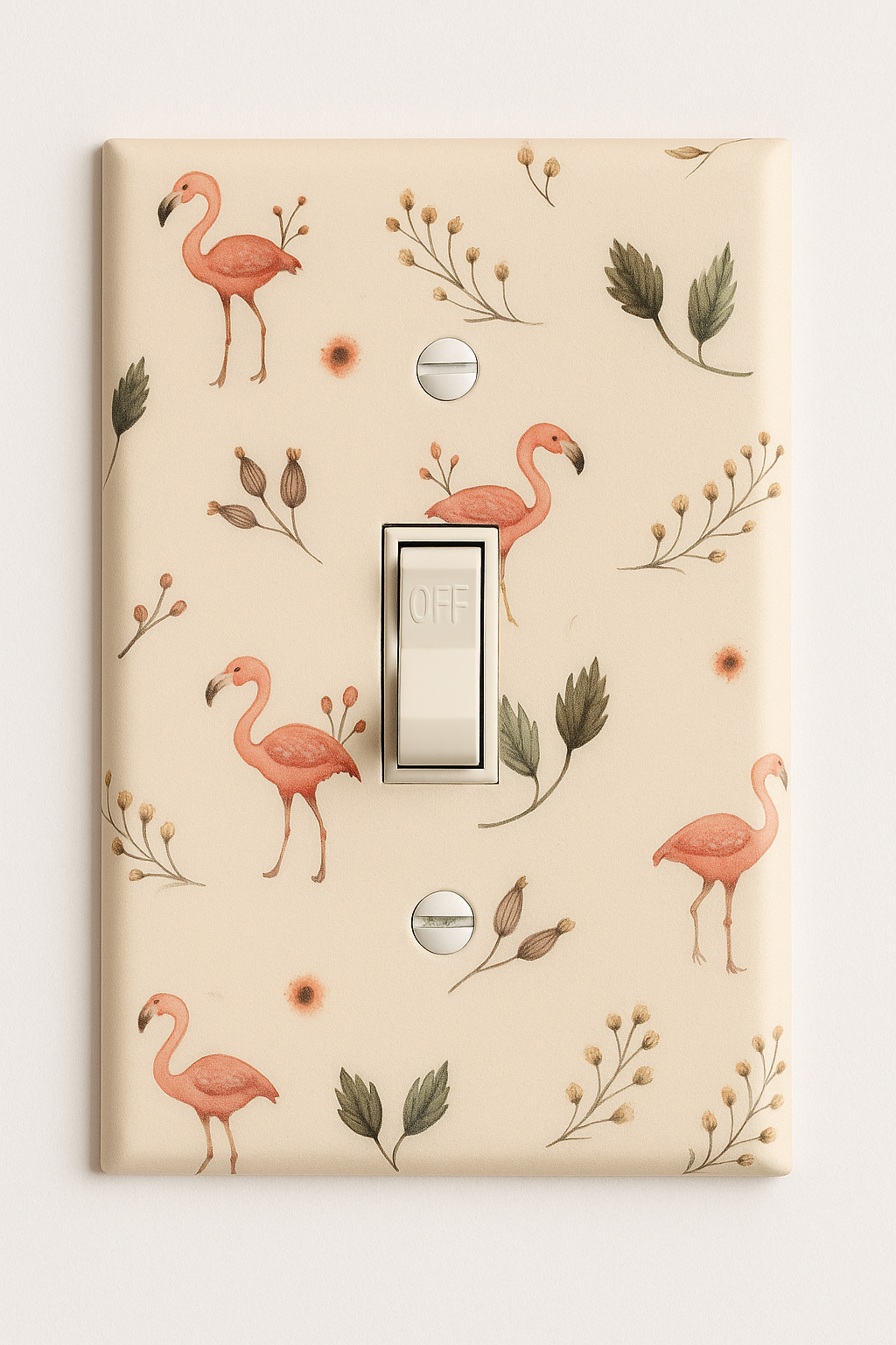 Flamingo Outlet/Switch Covers