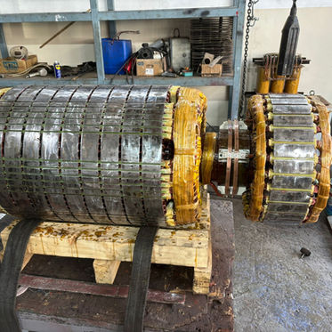 562,5kW Alternator Repair / Rewinding