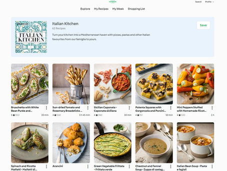 Healthy Italian Thermomix Recipes (UK & Ireland) – Beans, Veg, Seafood & Lighter Pasta