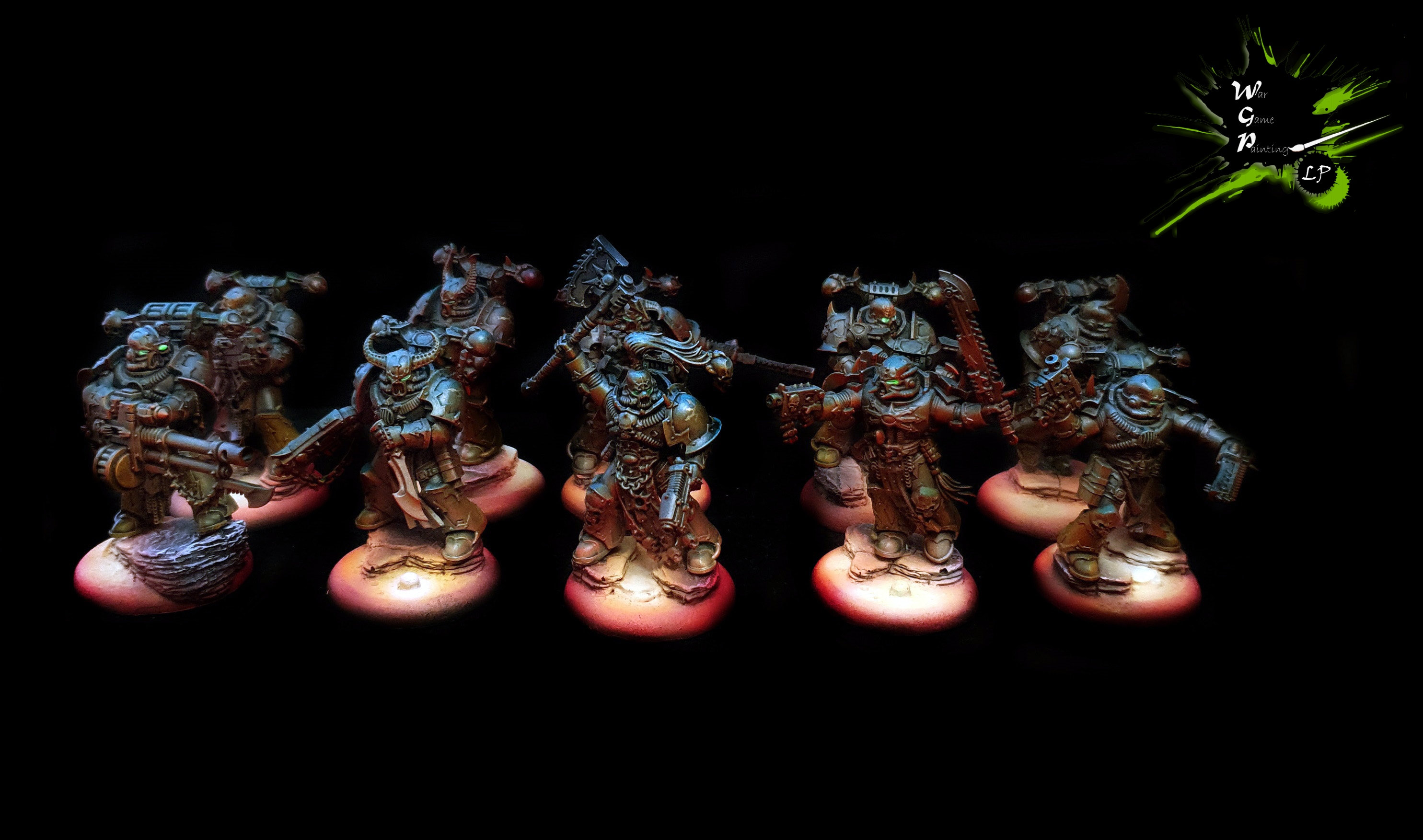 Black Legion Chaos Space Marines Incursion Army 1000 Pts Warhammer 40k Miniature Painting Studio War Game Painting Black Legion Chaos Space Marines Incursion Army 1000 Pts Warhammer 40k Miniature Painting Studio War Game Painting