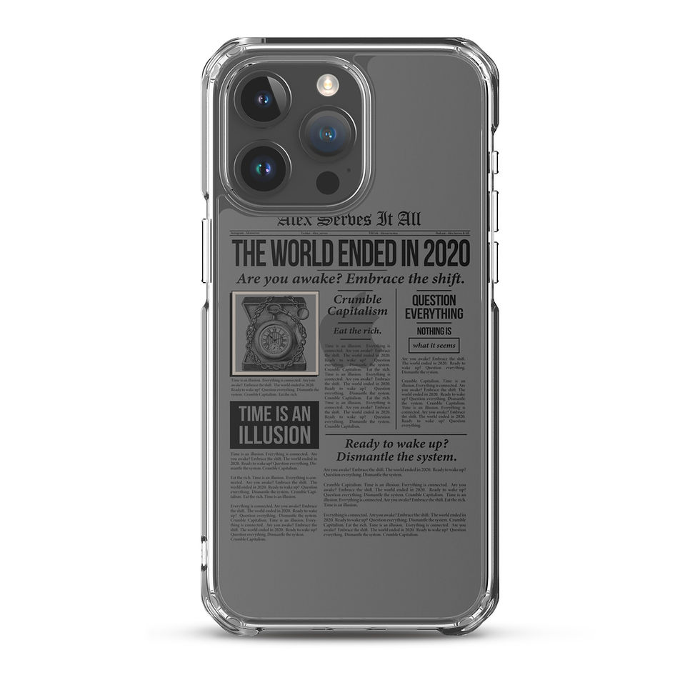 Thumbnail: The World Ended in 2020 iPhone Case