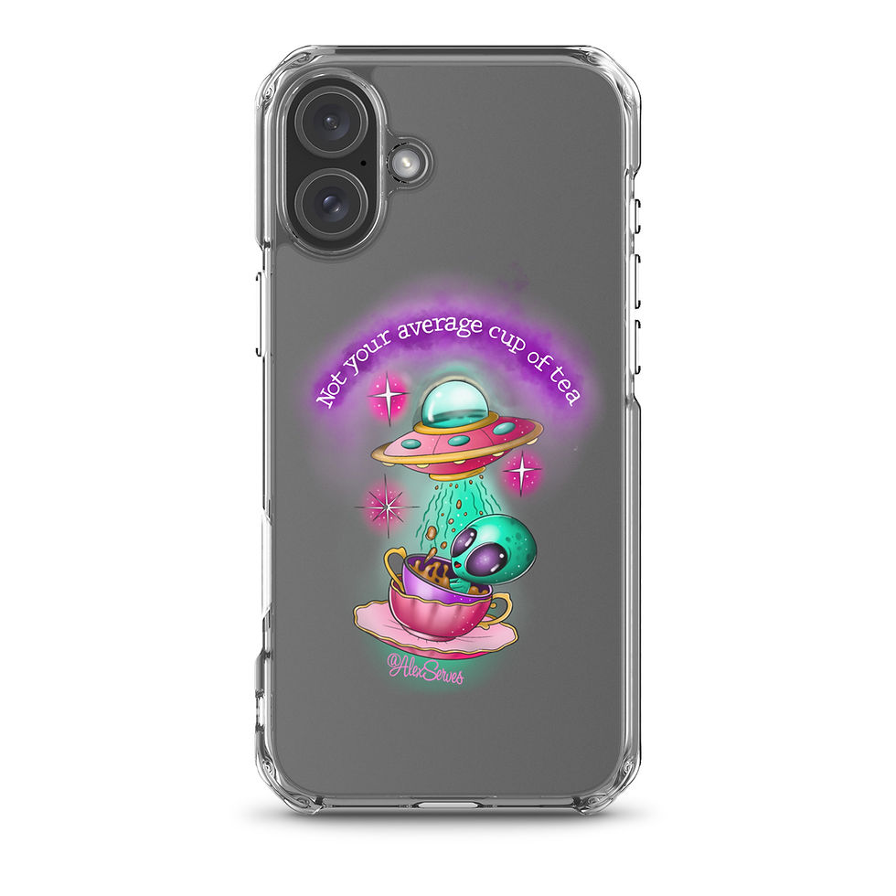 Thumbnail: Not Your Average Cup of Tea iPhone Case