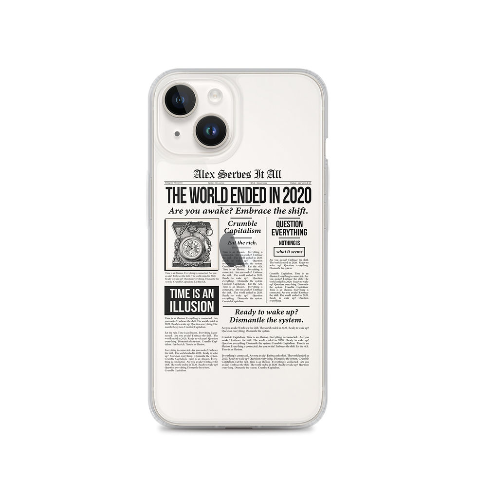Thumbnail: The World Ended in 2020 iPhone Case