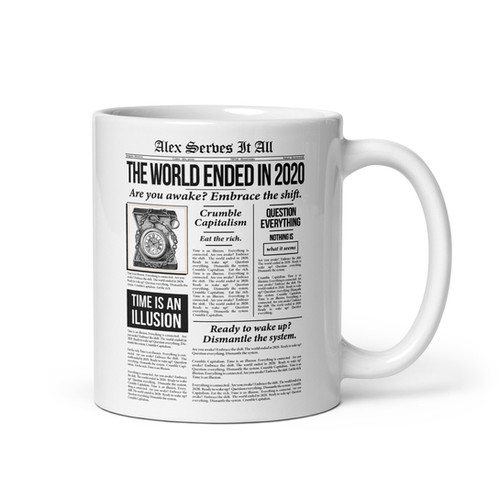 The World Ended in 2020 Mug | Alex Serves