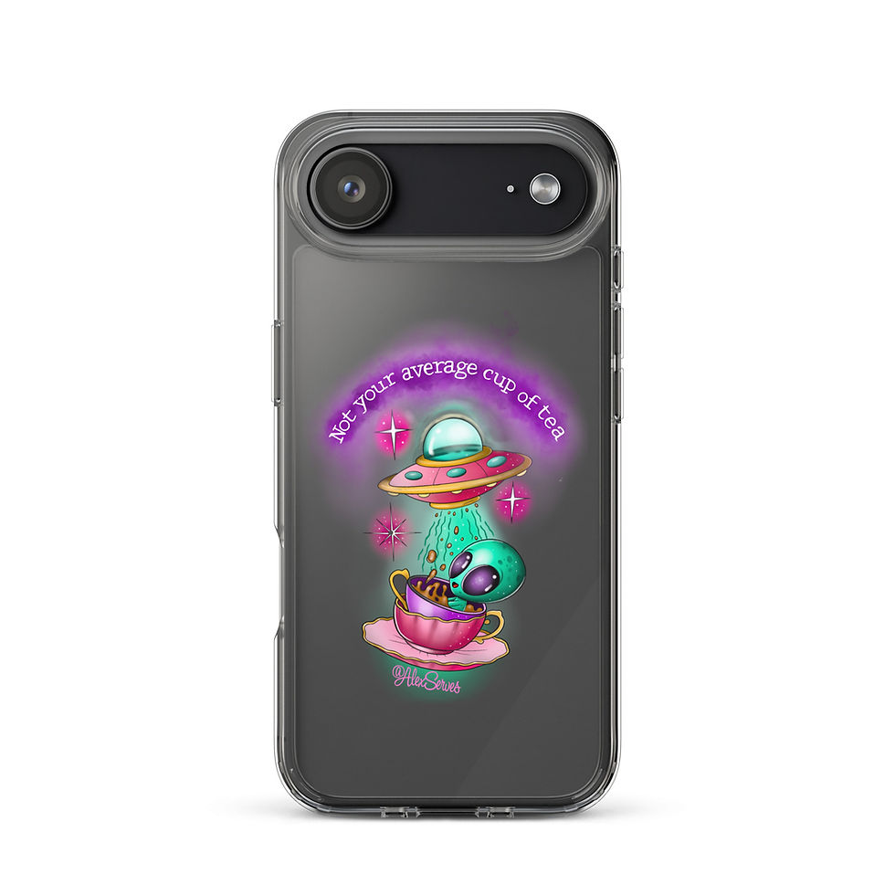 Thumbnail: Not Your Average Cup of Tea iPhone Case