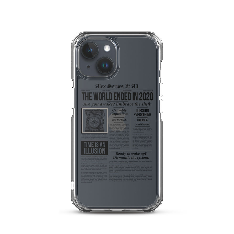 Thumbnail: The World Ended in 2020 iPhone Case