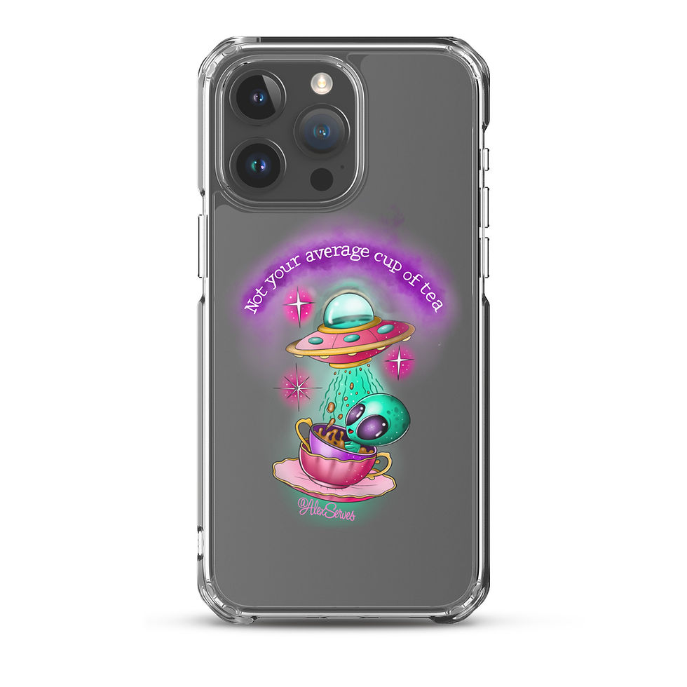 Thumbnail: Not Your Average Cup of Tea iPhone Case