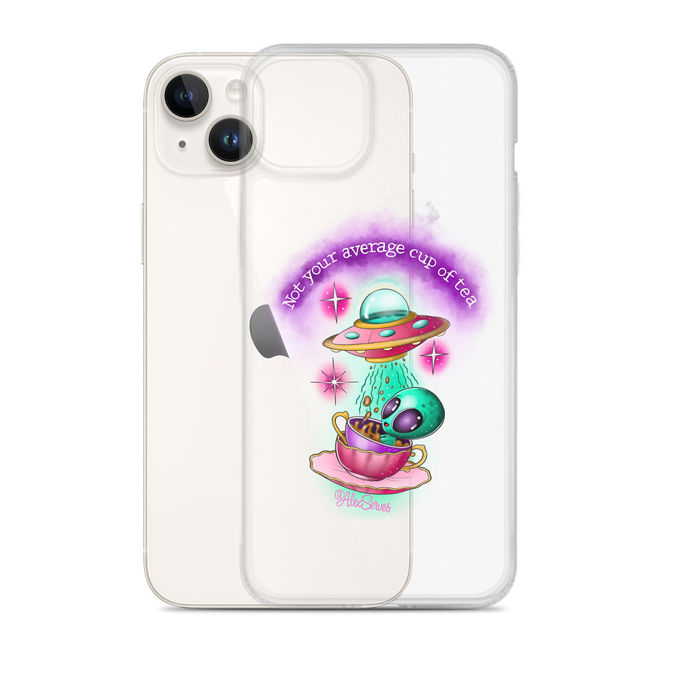Thumbnail: Not Your Average Cup of Tea iPhone Case