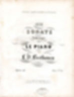 Title page for op. 13