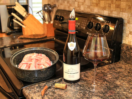Pork Roast with Herbes De Provence and Pinot Noir