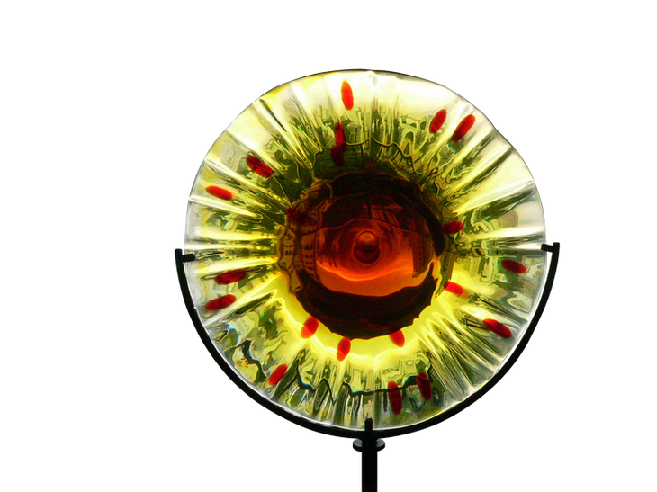 Yellow disc
